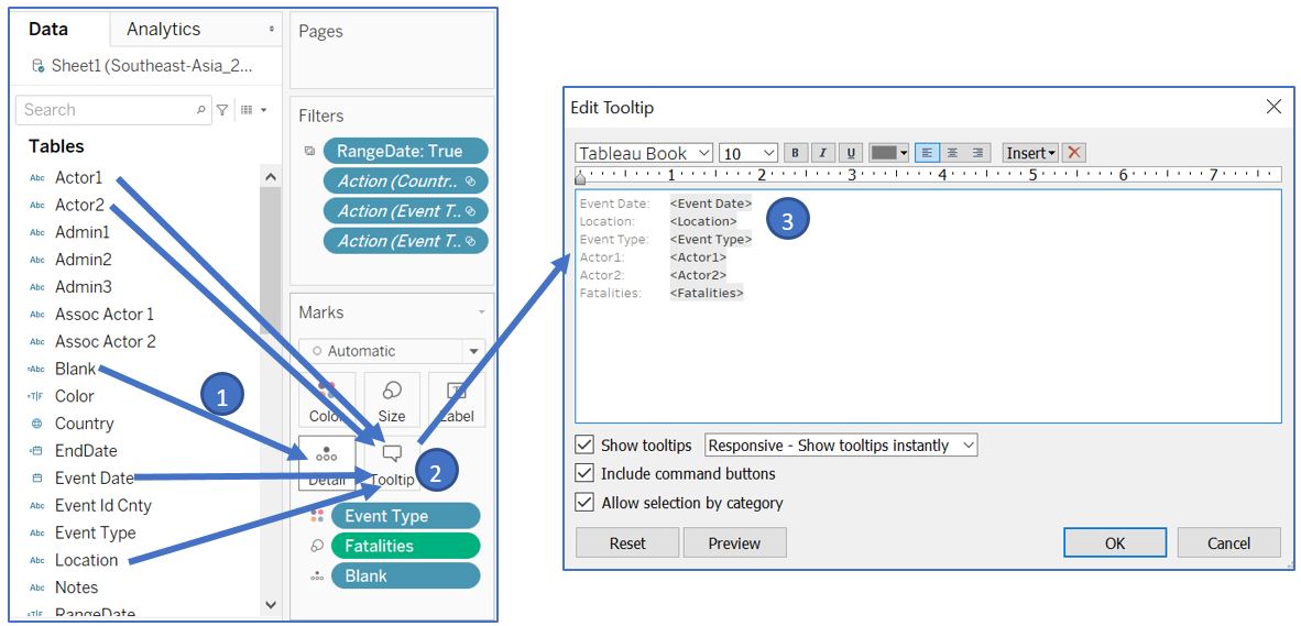 Add _Blank_ to fix greyd out issue and adjust the tooltip content